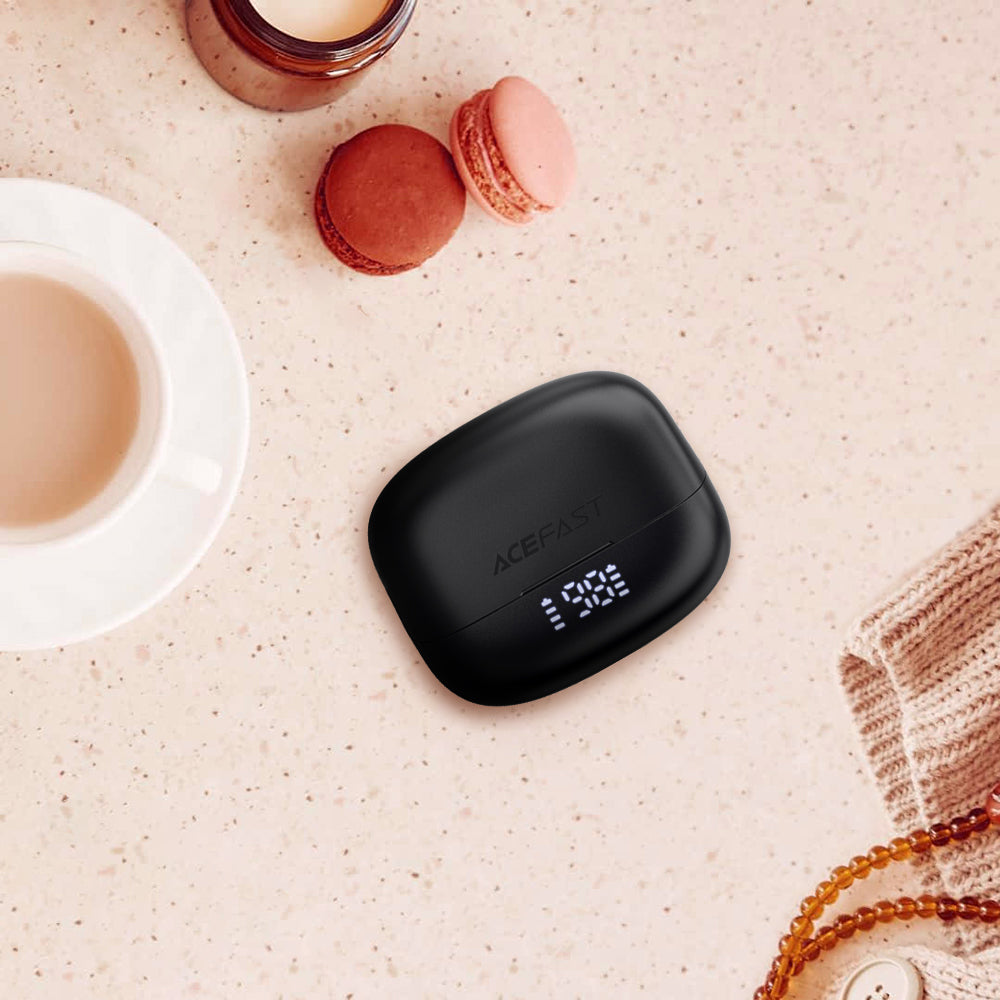 Auricolari Bluetooth Acefast W1, TWS, Nero