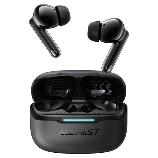 Auricolari Bluetooth Acefast W5, TWS, ANC, Nero