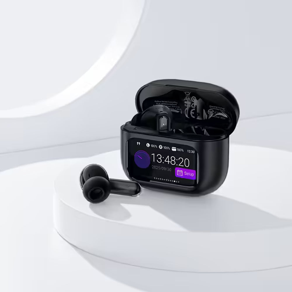 Auricolari Bluetooth Acefast W6, TWS, ANC, Nero