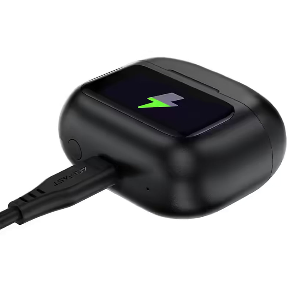 Auricolari Bluetooth Acefast W6, TWS, ANC, Nero