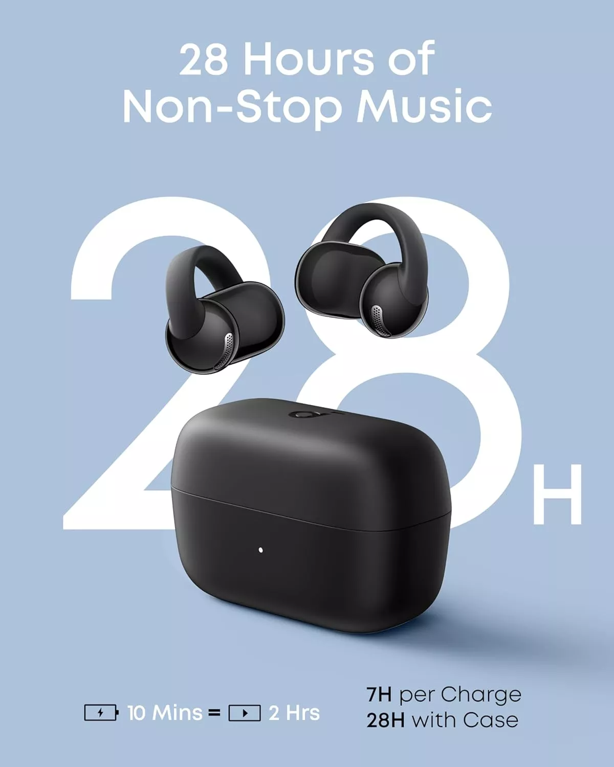 Handsfree Bluetooth Anker Soundcore C50i, TWS, Nero D1101G11