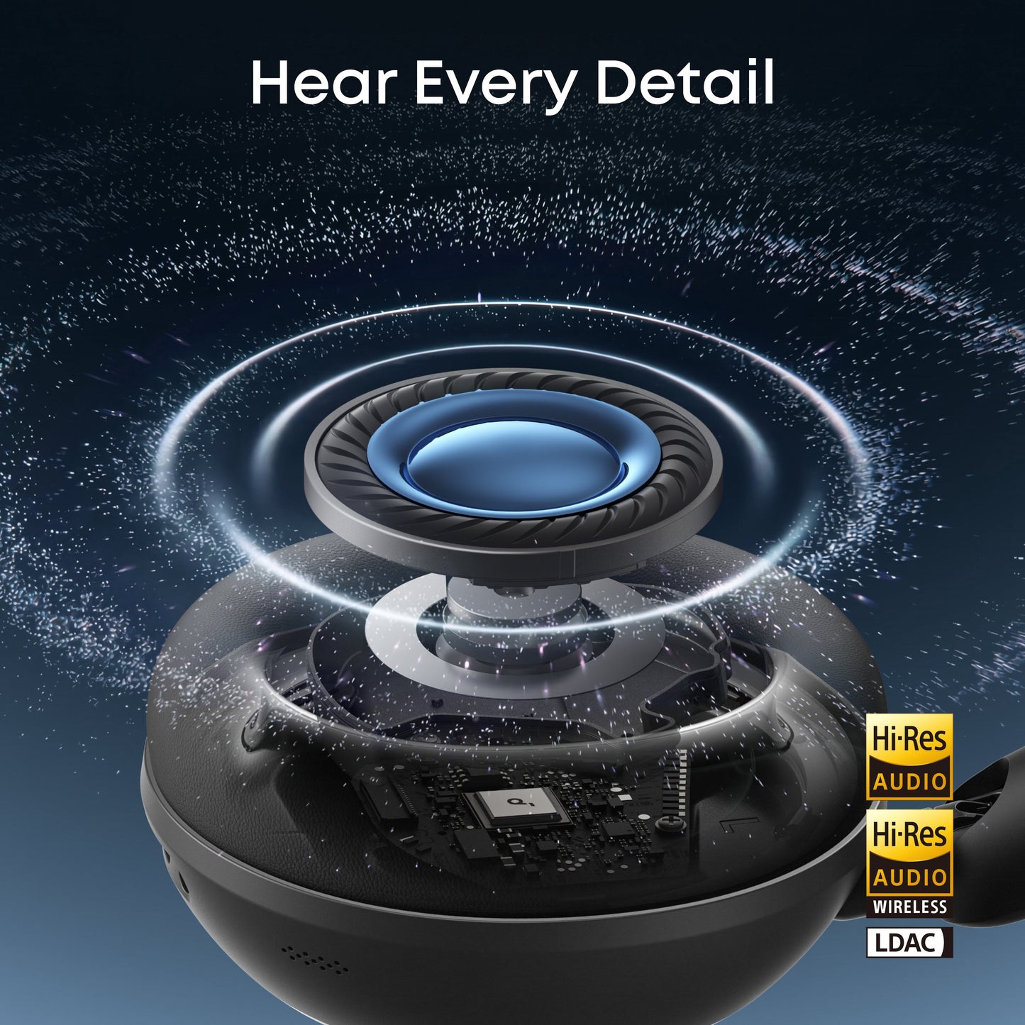 Handsfree Bluetooth Anker SoundCore Space 2, A2DP, ANC, Bianco D1402G21