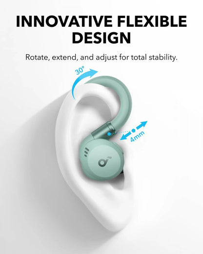 Auricolari Bluetooth Anker Soundcore Sport X20, TWS, ANC, Verde A3968G61