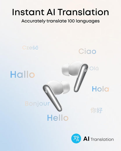 Auricolari Bluetooth Anker Soundcore Liberty 4 Pro, TWS, ANC, Bianco A3954G21