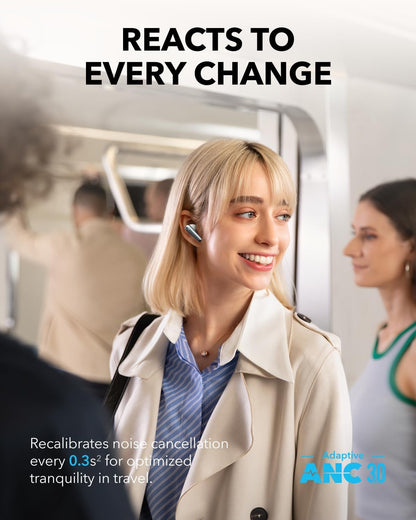 Auricolari Bluetooth Anker Soundcore Liberty 4 Pro, TWS, ANC, Bianco A3954G21