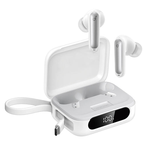 Handsfree Bluetooth Anker Soundcore P41i, TWS, ANC, Bianco A3937G21