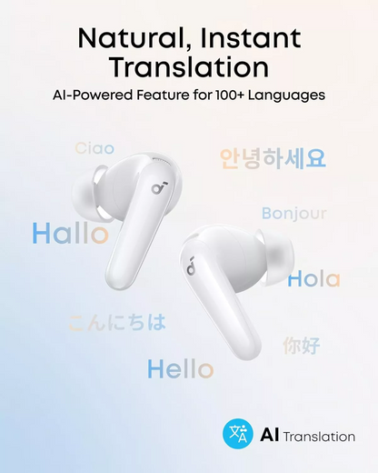 Handsfree Bluetooth Anker SoundCore R60i, TWS, ANC, Bianco D1202G21