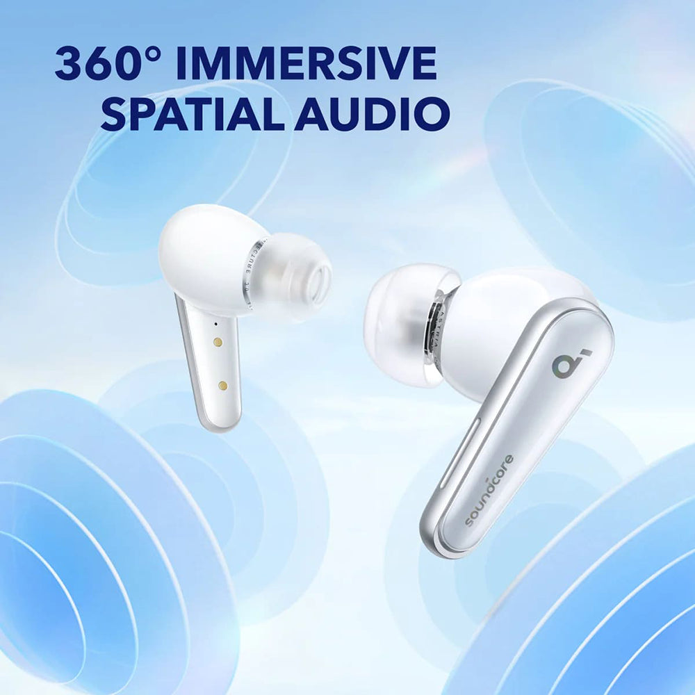 Handsfree Bluetooth Anker SoundCore Liberty 4, TWS, ANC, Bianco A3953G21