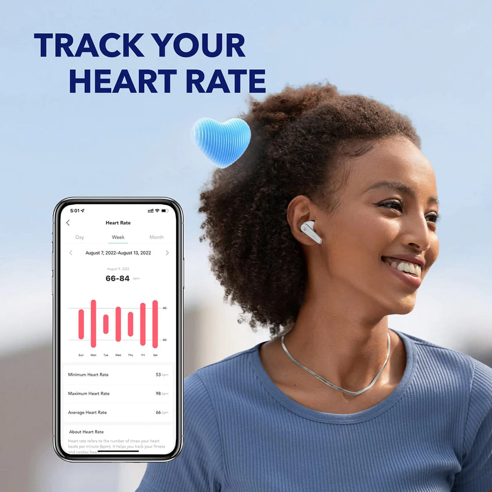 Handsfree Bluetooth Anker SoundCore Liberty 4, TWS, ANC, Bianco A3953G21