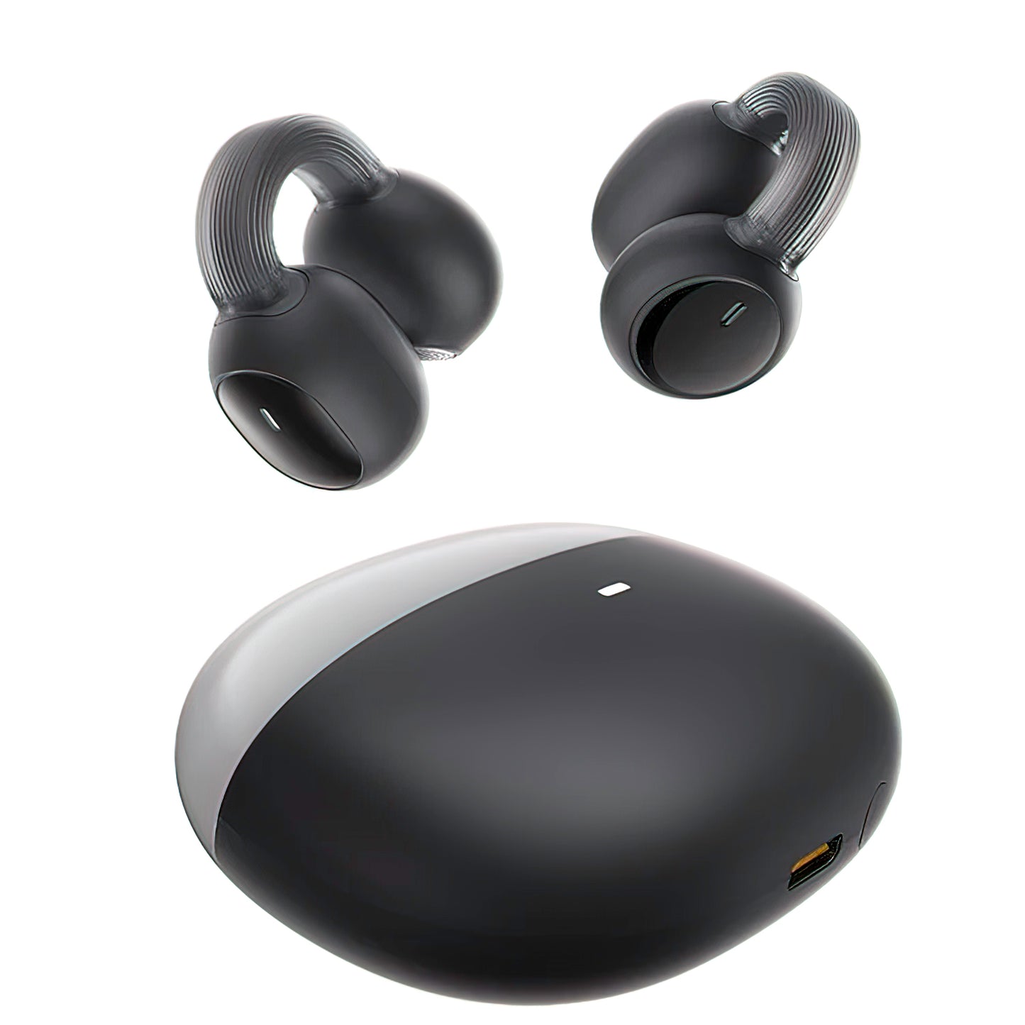 Auricolare Bluetooth Baseus AirGo 1 Ring, TWS, Nero A00069201113-00