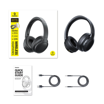 Handsfree Bluetooth Baseus BH1 Lite, A2DP, Nero A0203C00