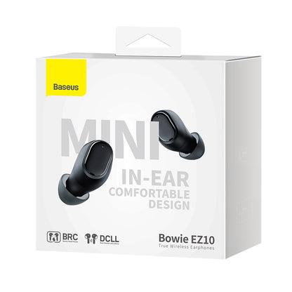 Baseus Bluetooth a mani libere Bowie EZ10, TWS, nero A00054300116-Z1 