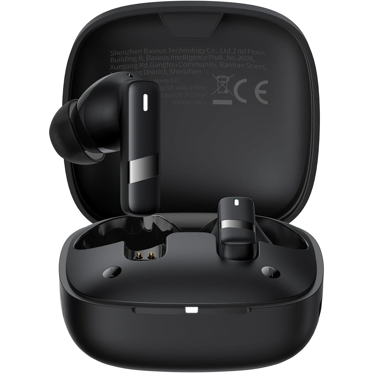Baseus Bowie E20 Bluetooth Handsfree, TWS, Black