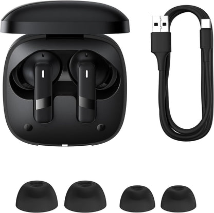 Baseus Bowie E20 Bluetooth Handsfree, TWS, Black