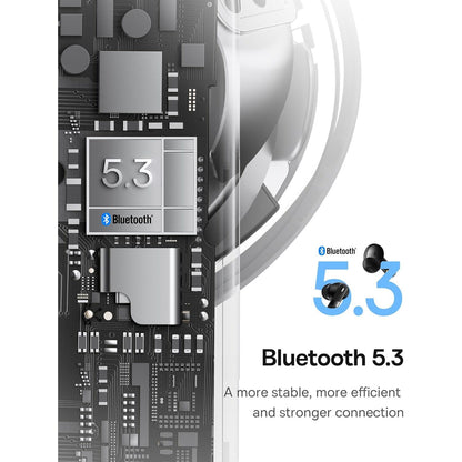 Handsfree Bluetooth Baseus Bowie E20, TWS, Nero A00069700113-00