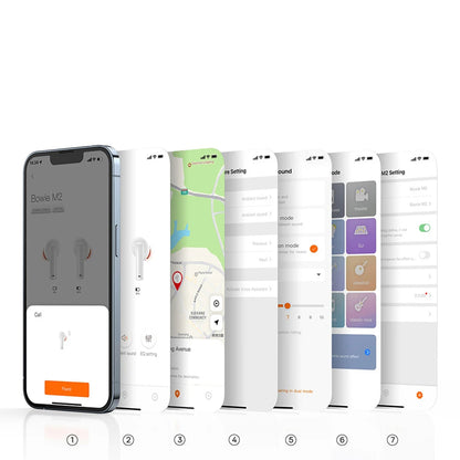 Handsfree Bluetooth Baseus Bowie M2, TWS, Bianco A00024000221-Z1