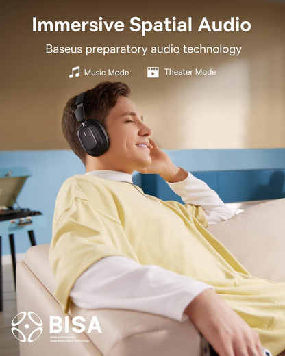 Baseus H1i Bluetooth Handsfree, A2DP, ANC, Black A00050402113-00