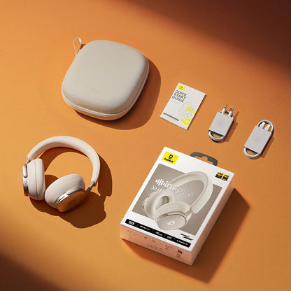 Handsfree Bluetooth Baseus Inspire XH1 Sound by Bose, A2DP, ANC, Bianco A00085701233-00