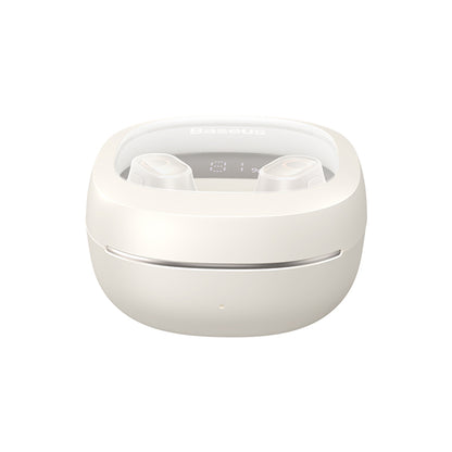 Handsfree Bluetooth Baseus WM02+, TWS, Bianco NGTW370302
