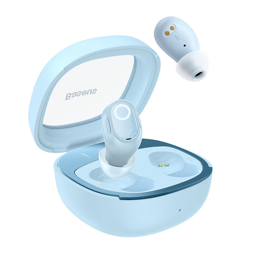 Handsfree Bluetooth Baseus WM02+, TWS, Blu NGTW370303