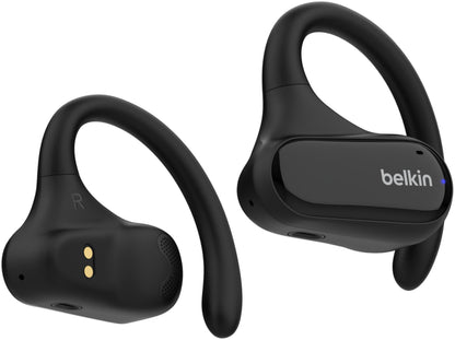 Auricolari Bluetooth Belkin SoundForm ClearFit, TWS, Multipoint, Nero AUC013ctBK
