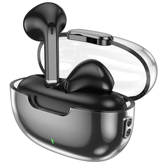 Auricolare Bluetooth Borofone BW46 Ice Flake, TWS, Nero