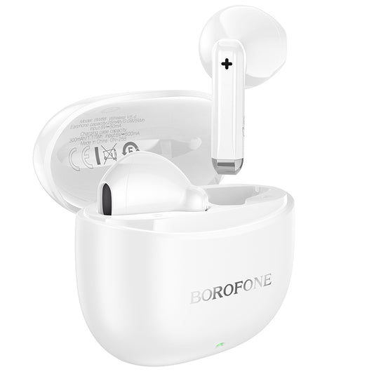 Handsfree Bluetooth Borofone BW88 Deep Rhyme, TWS, White