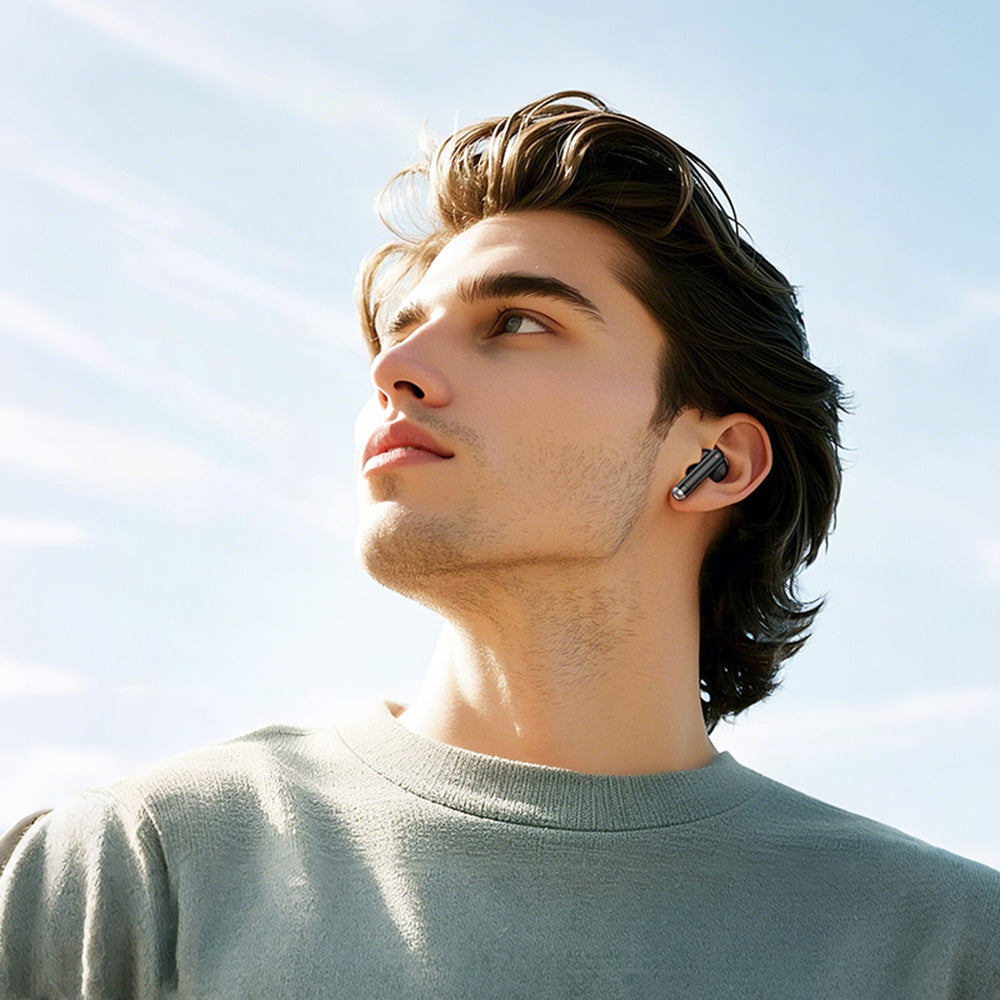 Auricolare Bluetooth Borofone FQ10 Joyful, TWS, Nero