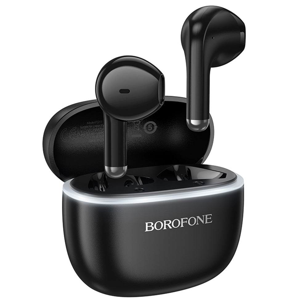 Auricolare Bluetooth Borofone FQ11 Sound, TWS, Nero