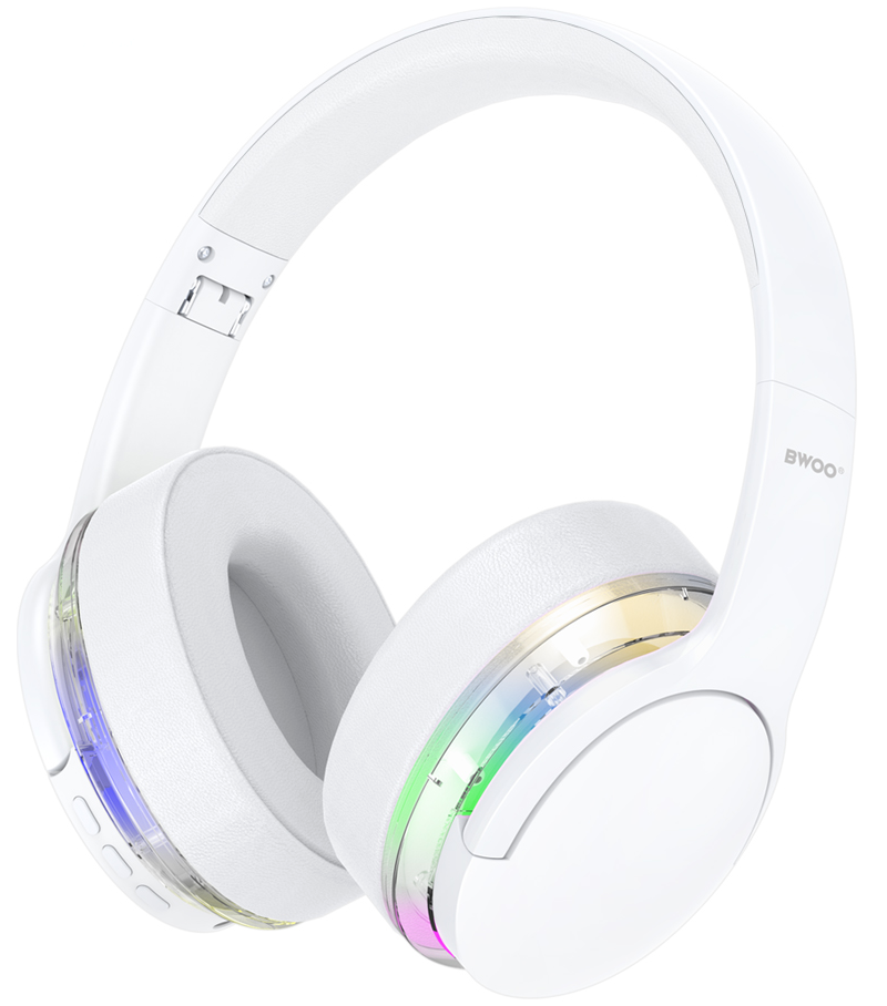 Auricolare Bluetooth BWOO BO-BW587, A2DP, ANC, Bianco