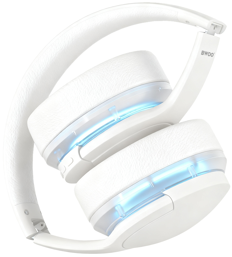 Auricolare Bluetooth BWOO BO-BW587, A2DP, ANC, Bianco