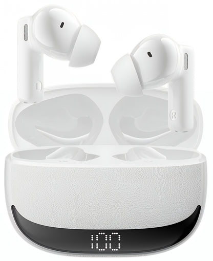 Auricolari Bluetooth BWOO BW40, TWS, ANC, Bianco