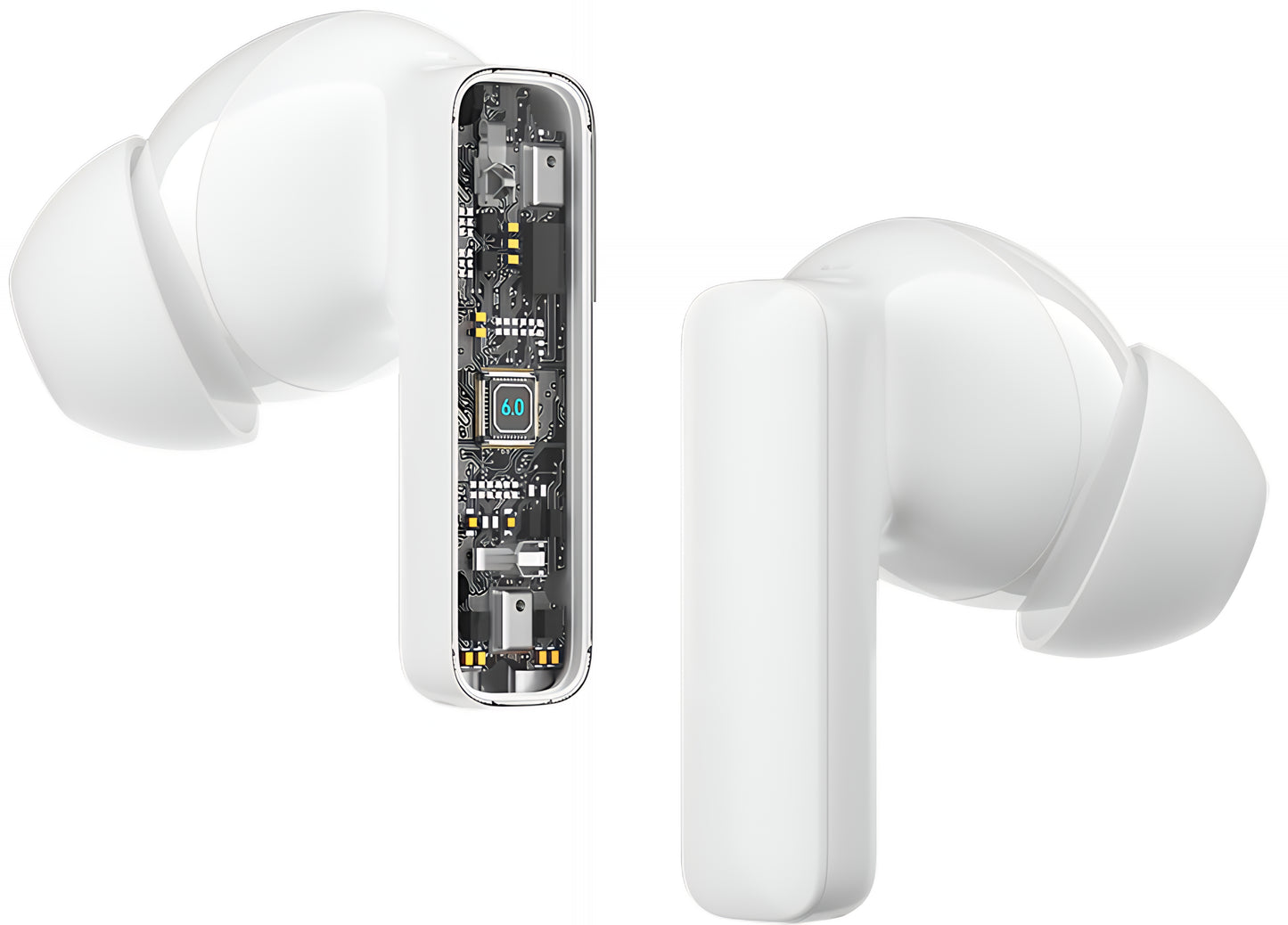 Auricolari Bluetooth BWOO BW40, TWS, ANC, Bianco