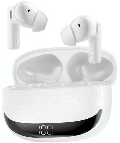 Auricolari Bluetooth BWOO BW40, TWS, ANC, Bianco