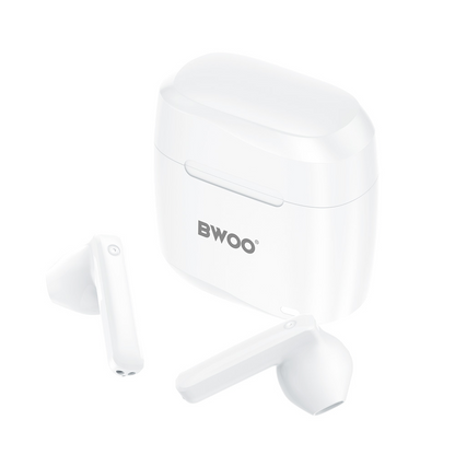 Auricolari Bluetooth BWOO BW94, TWS, Bianco