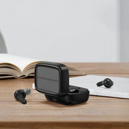 Vivavoce Bluetooth Choetech Solar Sport, TWS, nero 