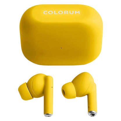 Bluetooth a mani libere CTWS-05, TWS, giallo 