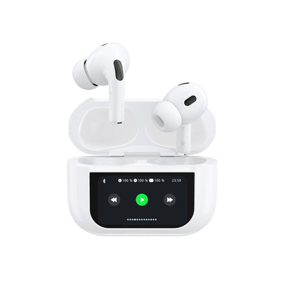 Auricolare Bluetooth Dudao U19 Display, TWS, Bianco