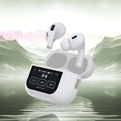 Auricolare Bluetooth Dudao U19 Display, TWS, Bianco