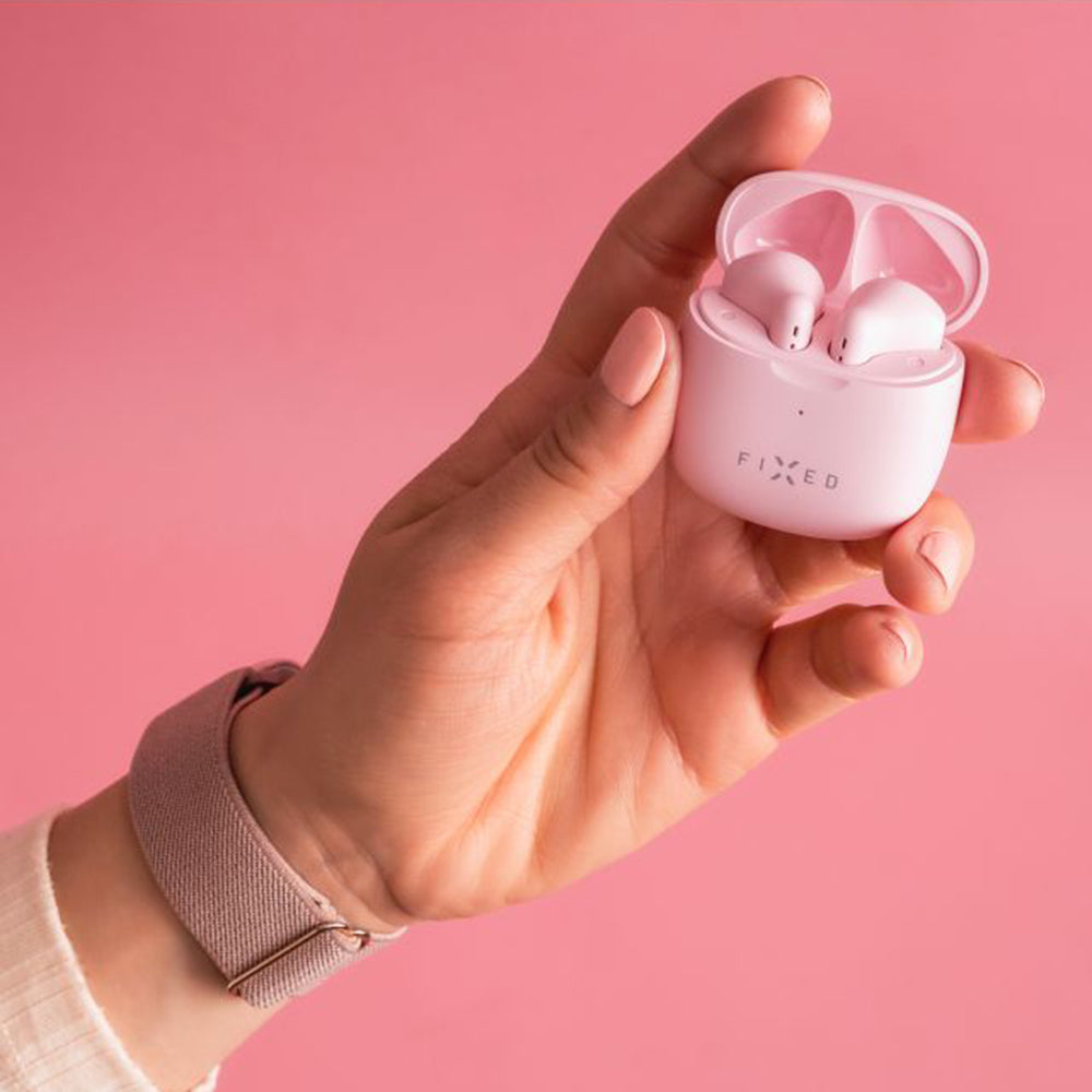 Auricolari Bluetooth fissi, TWS, Rosa