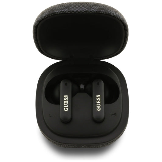 Auricolare Bluetooth Guess 4G Classic Metal Logo, TWS, Nero