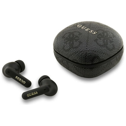 Auricolare Bluetooth Guess 4G Classic Metal Logo, TWS, Nero