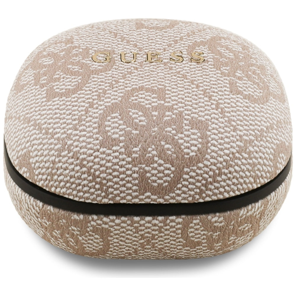 Auricolari Bluetooth Guess 4G Classic Metal Logo, TWS, Rosa