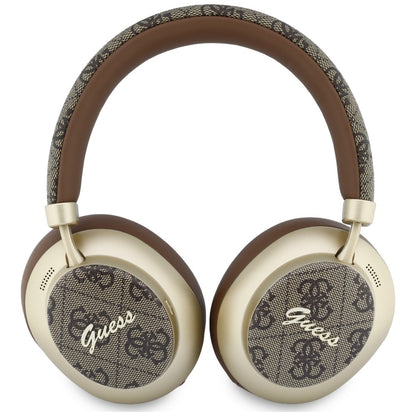 Handsfree Bluetooth Guess 4G Gold Script Metal, A2DP, Marrone