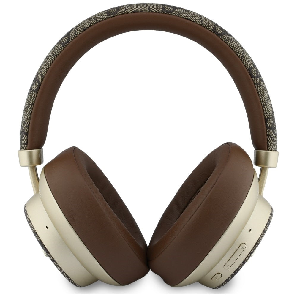 Handsfree Bluetooth Guess 4G Gold Script Metal, A2DP, Marrone