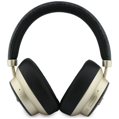 Auricolare Bluetooth Guess 4G Gold Script Metal, A2DP, Nero