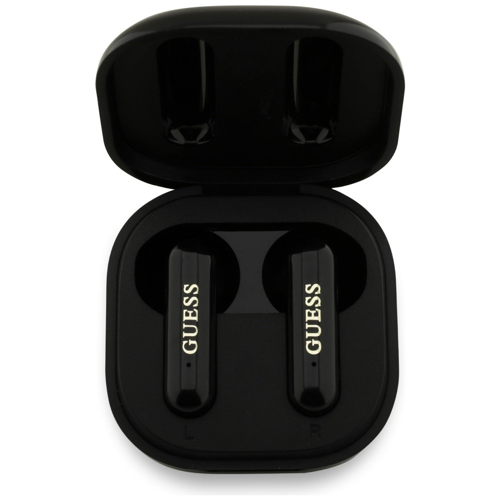 Auricolare Bluetooth Guess 4G Metal Logo, TWS, Nero