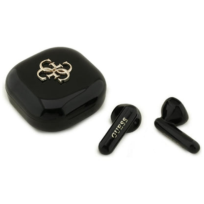 Auricolare Bluetooth Guess 4G Metal Logo, TWS, Nero