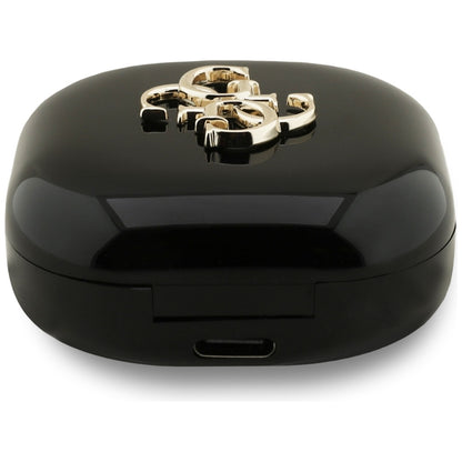 Auricolare Bluetooth Guess 4G Metal Logo, TWS, Nero