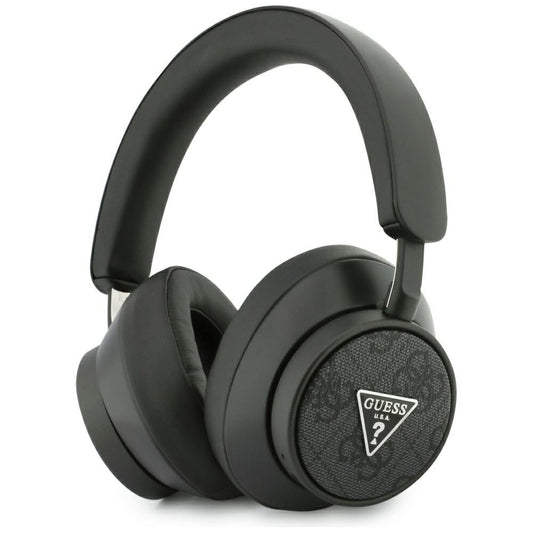 Auricolare Bluetooth Guess 4G con logo triangolare, A2DP, Nero
